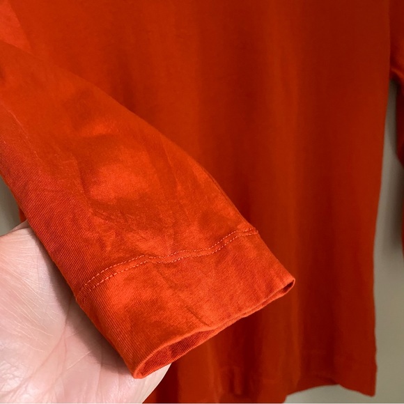 Dries Van Norten Hafiz Three-Quarter Sleeve T-Shirt Vermillion Size XS - Picture 7 of 10